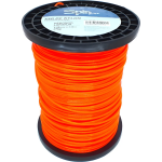 FIO DE NYLON ROLO 2kg COM 248 METROS - REDONDO 3,00mm - COR LARANJA