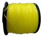 FIO DE NYLON QUADRADO 3,00MM - ROLO 2kg -  APROX. 226 METROS - AMARELO - Imagem 2